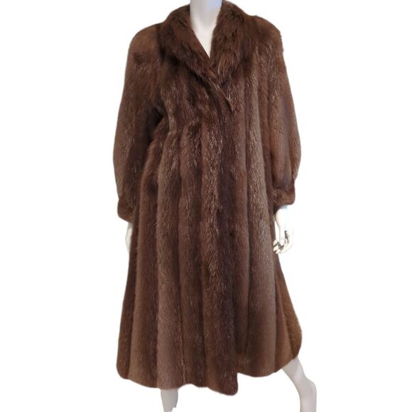 Vintage Fur Coat - Picture 1 of 12